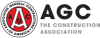 red and black AGC logo