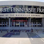 the entrance of first tennessee park