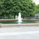 fountain at Legislative Plaza